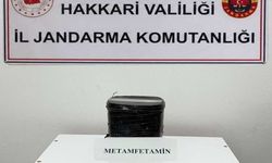 Hakkari’de 1 kilo 72 gram metamfetamin yakalandı