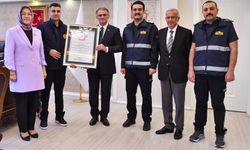 İtfaiyecilerden Vali Balcı'ya ziyaret