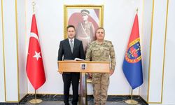 Kaymakam Çelik’ten Tuğgeneral Avkıran’a ziyaret