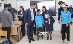 Köy okulunda bilim ve teknoloji heyecanı