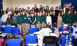 Rektör Şevli, Müzik İlkokulu ve Ortaokulu öğrencileriyle bir araya geldi