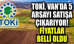 TOKİ, Van’da 5 arsayı satışa çıkarıyor! Fiyatlar belli oldu