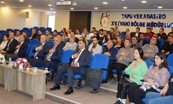 Van Tapu ve Kadastro Bölge Müdürlüğü’nde personele psikolojik dayanıklılık eğitimi