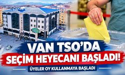 Van TSO’da seçim heyecanı başladı! Üyeler oy kullanmaya başladı
