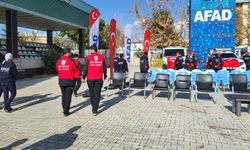 Van Umut Kervanı Arama Kurtarma Ekibi, deprem anma programında yerini aldı