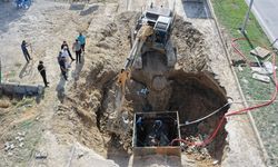 Van’da 1500’lük ana su hattındaki arızalar giderildi