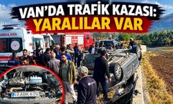 Van Gevaş'ta trafik kazası: Yaralılar var