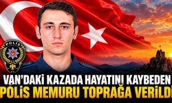 Van’daki kazada hayatını kaybeden polis memuru toprağa verildi
