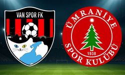 Vanspor- Ümraniyespor maçı canlı yayınlanacak! İşte yayın kanalları