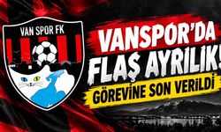 Vanspor’da flaş ayrılık! Görevine son verildi