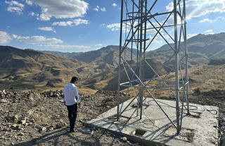 Çatak'ta yeni baz istasyonları kuruldu