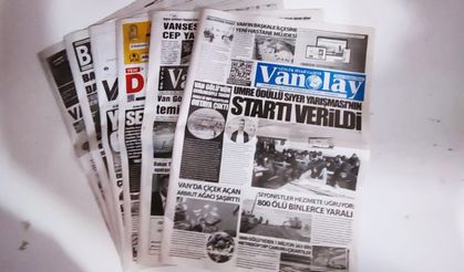 Van'ın Gazete Manşetleri