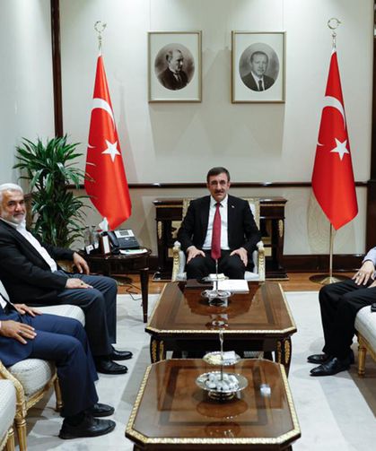 Yapıcıoğlu'dan, Cumhurbaşkanı Yardımcısı Yılmaz'a ziyaret