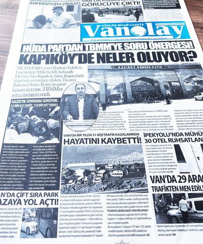 Van’ın Gazete Manşetleri- 08 Mayıs 2025