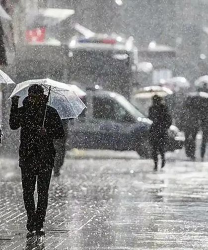14 il için kuvvetli sağanak yağış uyarısı: Sıcaklıklar düşüyor