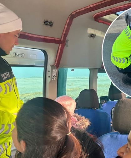 Çaldıran’da okul servis araçlarına denetim ve trafik eğitimi