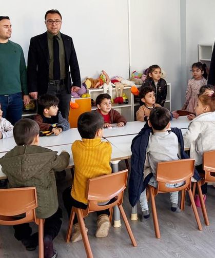 Edremit’te anaokullarına ziyaretler gerçekleştirildi