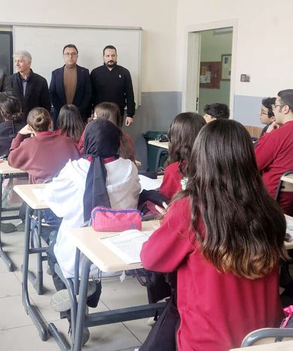 Müdür Nurses’ten Faki Teyran Anadolu Lisesi’ne ziyaret