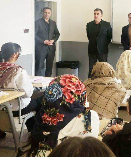 Şehit Murat Demirci Anadolu İmam Hatip Lisesi’nde eğitim çalışmaları incelendi