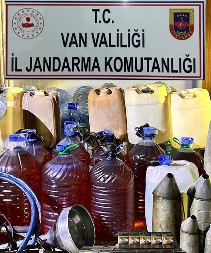 Van'da akaryakıt kaçakçılığına operasyon