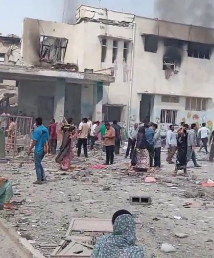 İsrail ilkokulu hedef aldı: Onlarca şehit var