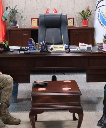 Tuğgeneral Avkıran’dan İŞKUR Müdürü Biçek’e ziyaret