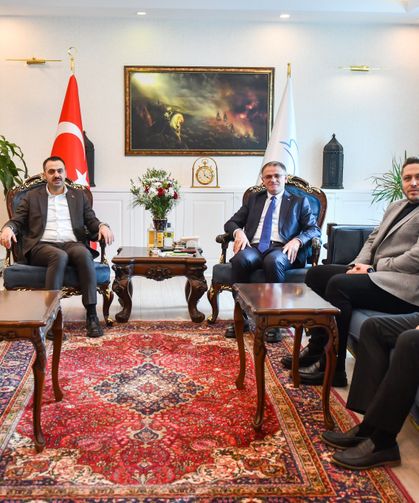 TÜGVA heyetinden Vali Balcı’ya ziyaret