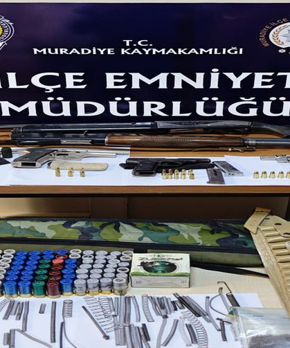 Van Muradiye’de ruhsatsız silah operasyonu: 1 kişi gözaltında