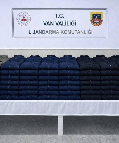 Van’da 400 bin TL’lik mont ele geçirildi!
