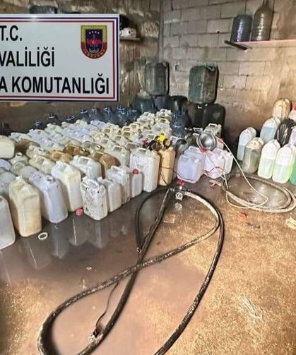 Edremit'te kaçak akaryakıt operasyonu