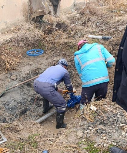 Van’da su kesintisine yol açan arıza onarıldı!