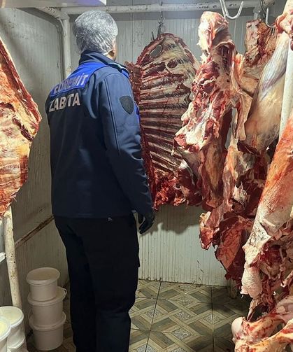 Edremit’te kasaplara hijyen ve fiyat denetimi