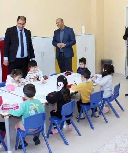 Edremit’te Sağlık Çalışanları Anaokulu’na ziyaret