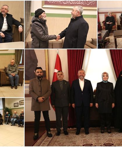 HÜDA PAR'dan Darülacezeye bayram ziyareti