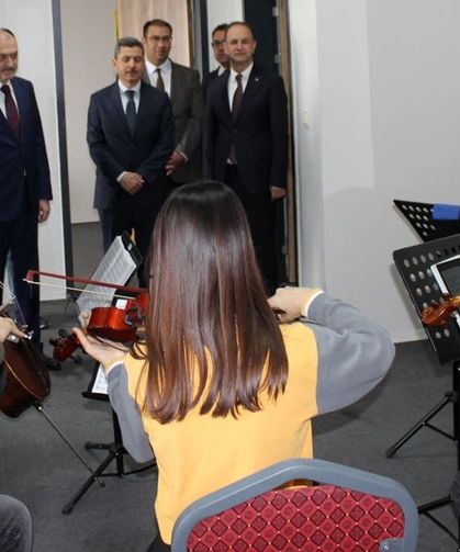 Müdür Çandıroğlu’ndan Güzel Sanatlar Lisesi’ne ziyaret