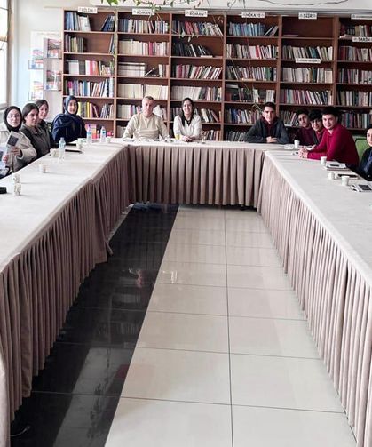 Van Edremit’te lise öğrencileri kitap tahlilinde buluştu