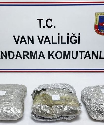 Van’da 4 kilo skunk ele geçirildi