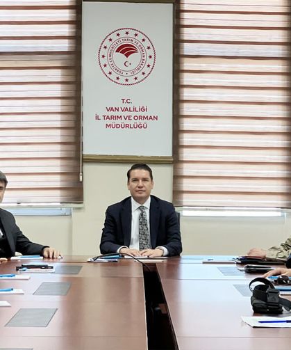 Van’da inci kefali av yasağı komisyon toplantısı ve organik tarım eğitimi düzenlendi
