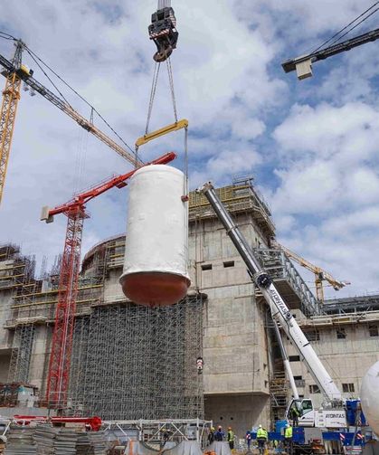 Akkuyu'da çalışmalar sürüyor! 2'nci ünitesinde güvenlik sistemi tamamlandı