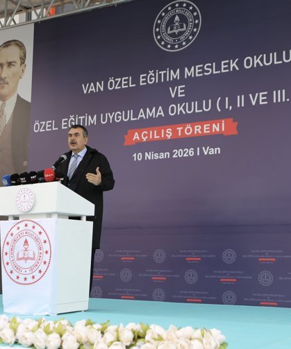 Milli Eğitim Bakanı Tekin Van’da mesleki eğitim ve uygulama okulunu törenle açtı