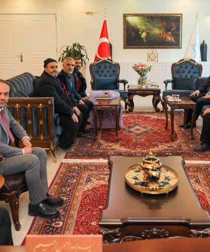 Mısır Çarşısı esnafından Valiliğe ziyaret