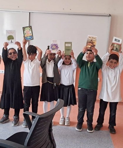 Şehit Kamuran Ercan İlkokulu’ndan kitap bağışına destek