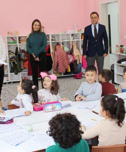Müdür Nurses'ten anaokullarına ziyaret