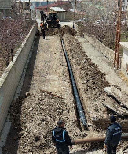 Van’da Karşıyaka Mahallesinin su sorunu çözüldü