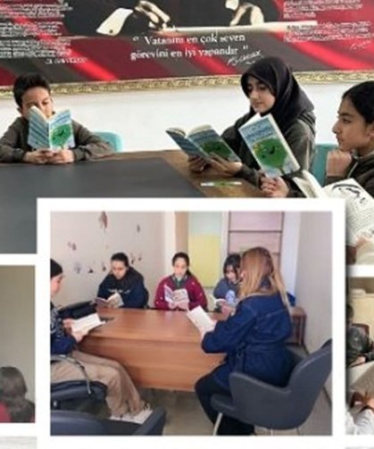 Van’da öğrenciler hem okuyor hem yorumluyor