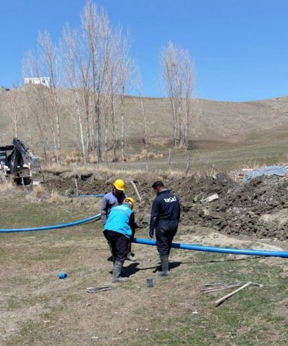 Van’da Ongun Mahallesi’nde içme suyu altyapısı güçlendirildi