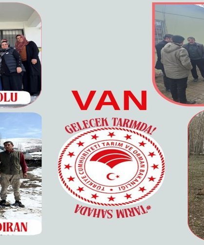 Van’ın 6 ilçesinde tarım seferberliği