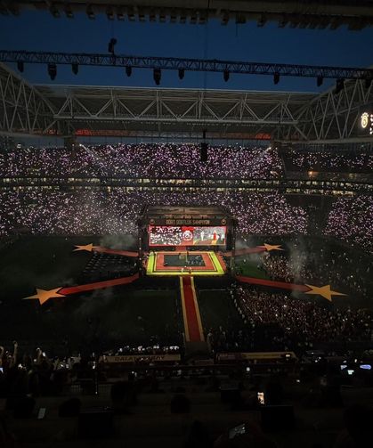 Galatasaray 26. şampiyonluk kupasını kaldırdı