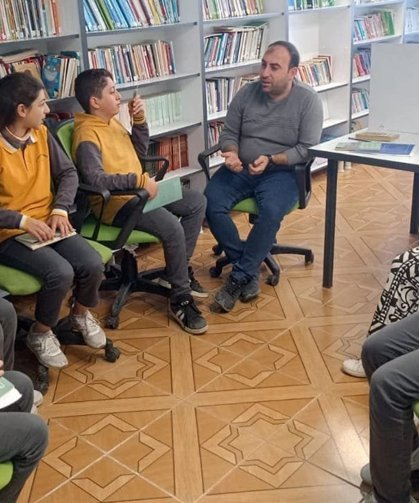 Van’daki okullarda ‘okuyorum yorumluyorum projesi’ sürüyor