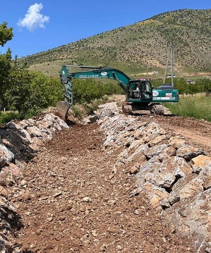 DSİ’den Gevaş’ta taşkın koruma çalışması